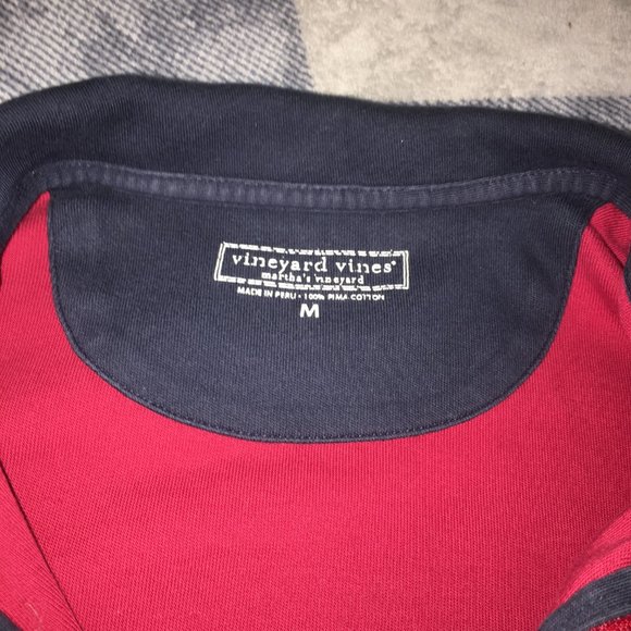 Vineyard Vines Men's Quarter Zip Pullover - Picture 2 of 4